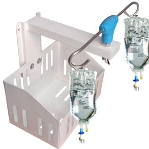 Meru Technologies Saline Stand With Basket