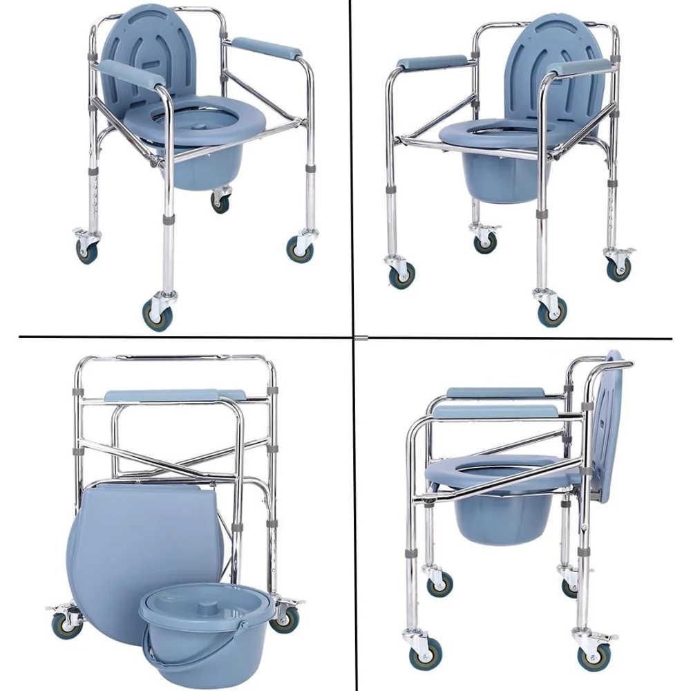 commode chair with toilet pot